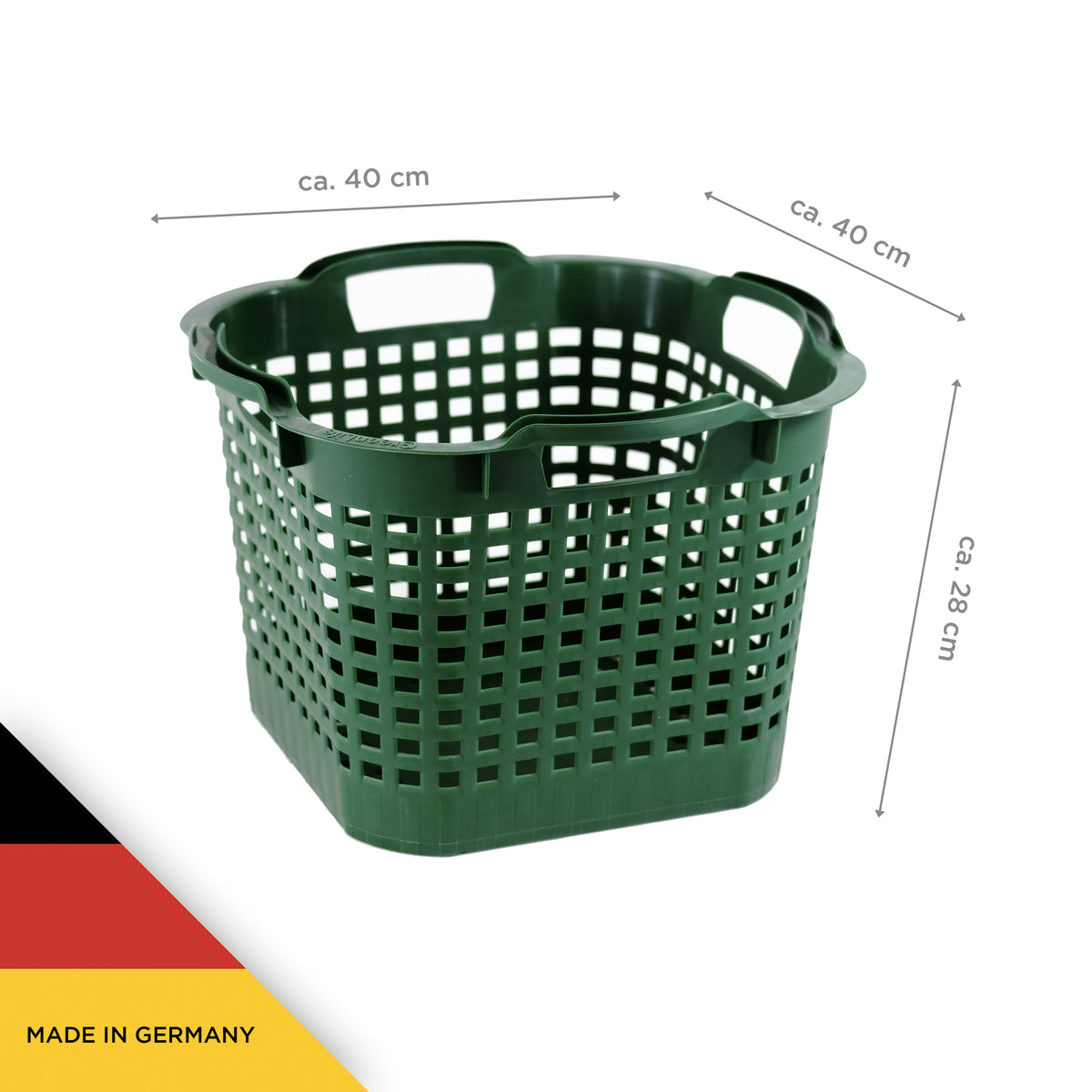 Erntekorb Aus Robustem Kunststoff – 2 Größen (bis 25kg / 50kg