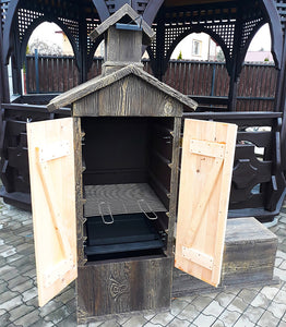 Aufbau des Räucherofens