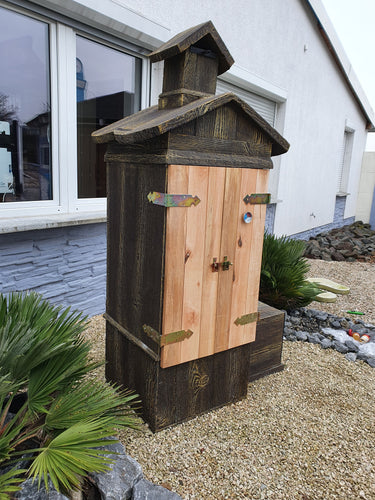 Räucherofen Bausatz Spector mit Holzoptik